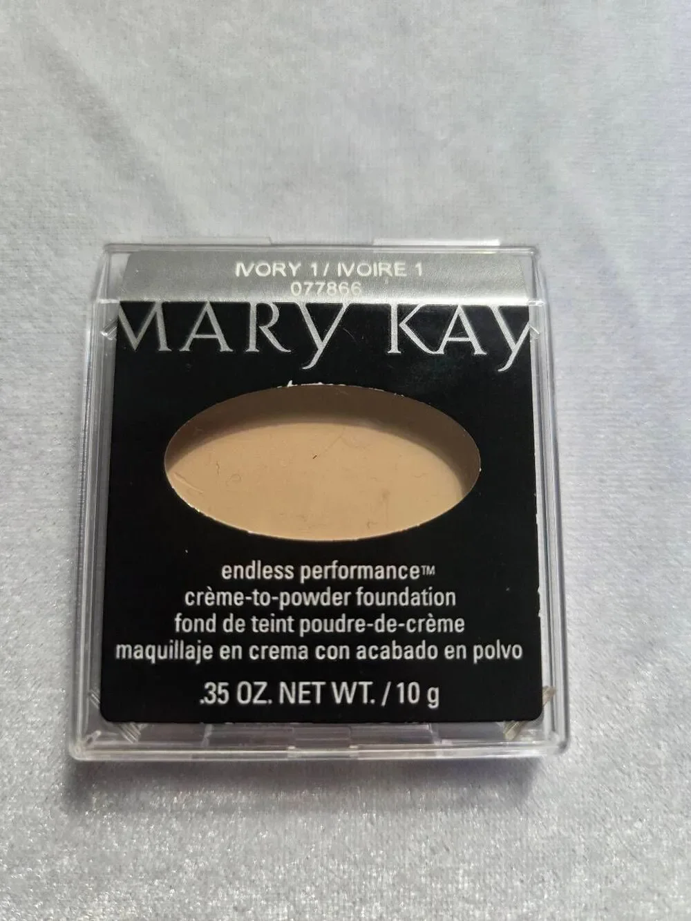 Mary Kay MK Endless Performance Creme-to-Powder Foundation Ivory 1 Discontinued